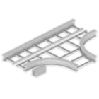 UNEX - 67 T-Abzweiger halogenfrei grau RAL7035 135x600 R600 U48X