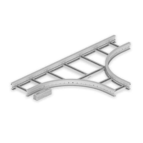 UNEX - 67 T-Abzweiger halogenfrei grau RAL7035 85x300 R600 U48X