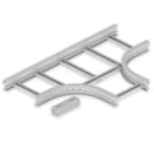 UNEX - 67 T-Abzweiger halogenfrei grau RAL7035 85x400 R300 U48X