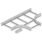 UNEX - 67 T-Abzweiger halogenfrei grau RAL7035 85x500 R300 U48X