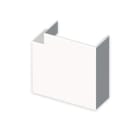 UNEX - 73 Flachwinkel weiß RAL9010 30x60 U24X