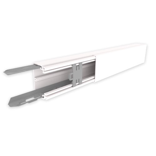 UNEX - 73 Installationskanal weiß RAL9010 40x60 U23X
