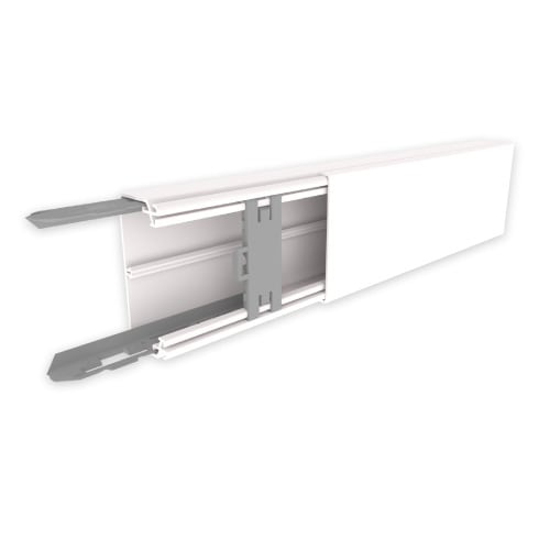 UNEX - 73 Installationskanal weiß RAL9010 40x90 U23X