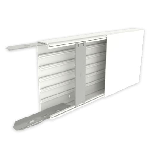 UNEX - 73 Installationskanal weiß RAL9010 60x230 U23X