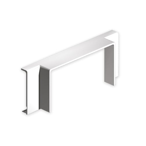 UNEX - 73 T-Stück weiß RAL9010 40x90 U24X