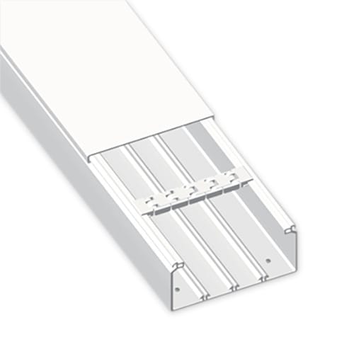 UNEX - 73 Installationskanal halogenfrei weiß RAL9010 40x60 U43X
