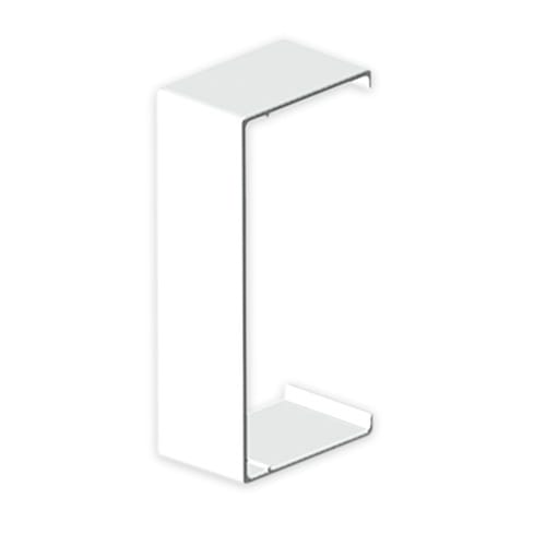 UNEX - 73 Stoßstellenabdeckung halogenfrei weiß RAL9010 40x90 U42X