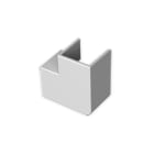 UNEX - 78 Flachwinkel grau RAL7035 20x30 U24X