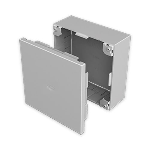 UNEX - 78 Verbindungs- u. Abzweigdose grau RAL7035 110x110 U24X