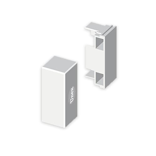 UNEX - 78 Endstück halogenfrei weiß RAL9010 10x22 U42X