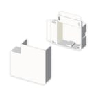UNEX - 78 Flachwinkel halogenfrei weiß RAL9010 10x22 U42X