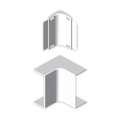 UNEX - 78 Inneneck halogenfrei weiß RAL9010 20x50 U42X