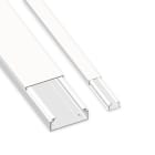 UNEX - 78 Mini-Kanal ohne Trennwand halogenfrei weiß RAL9010 16x30 U43X