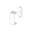 UNEX - 78 Stoßstellenabdeckung halogenfrei weiß RAL9010 10x22 U42X