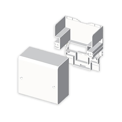 UNEX - 78 Verbindungs- u. Abzweigdose halogenfrei weiß RAL9010 85x83 U42X