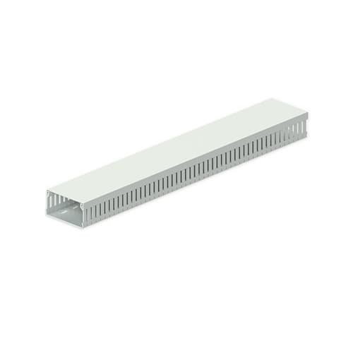 UNEX - 88 Verdrahtungskanal halogenfrei grau RAL7035 40X80 U43X