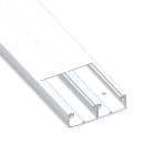 UNEX - 93 Brüstungskanal 2 Abdeckungen weiß RAL9010 70x210 U23X