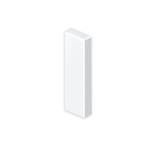 UNEX - 93 Endstück weiß RAL9010 70x130 U24X