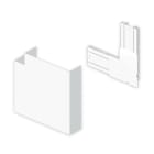 UNEX - 93 Flachwinkel weiß RAL9010 70x130 U24X