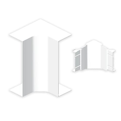 UNEX - 93 Inneneck weiß RAL9010 70x130 U24X