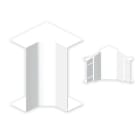 UNEX - 93 Inneneck weiß RAL9010 70x130 U24X