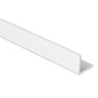 UNEX - 93 Wandleiste weiß RAL9010 20x20 U23X