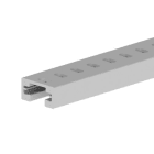 UNEX - 60 Isolierende Tragschiene grau RAL7035 25x50x2000 U48X