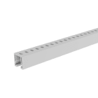 UNEX - 60 Isolierende Tragschiene grau RAL7035 50x50x2000 U48X