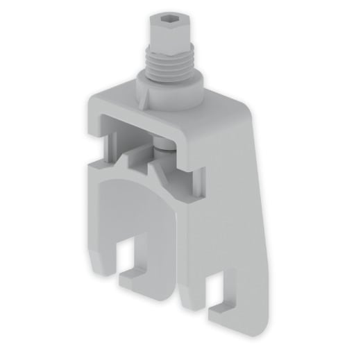 UNEX - 67 Kabelschelle grau RAL7035 Ø28-34 U48X