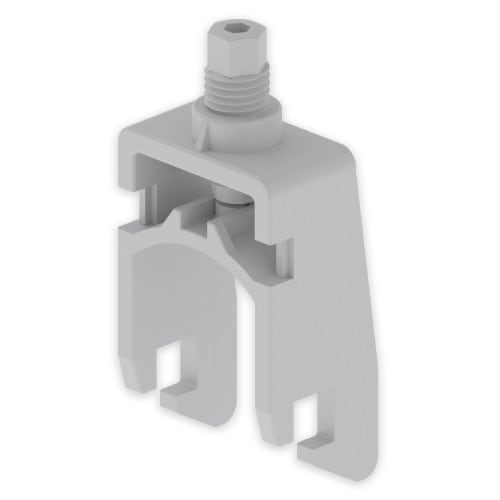 UNEX - 67 Kabelschelle grau RAL7035 Ø34-40 U48X