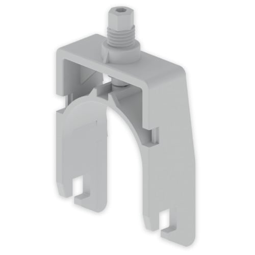 UNEX - 67 Kabelschelle grau RAL7035 Ø58-64 U48X