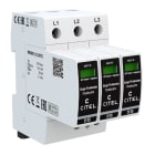 CITEL - Überspannungsableiter Typ1+2, TNC (3+0 pol) 12,5kA modular