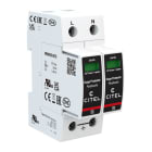 CITEL - Überspannungsableiter Typ2, TN (2+0 pol) 50kA modular