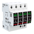 CITEL - Überspannungsableiter Typ2, TT-TNS (3+1 pol) 50kA modular