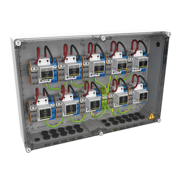 CITEL - Generatoranschlusskasten, 10MPP,4Strings,Typ2+3,1000VDC