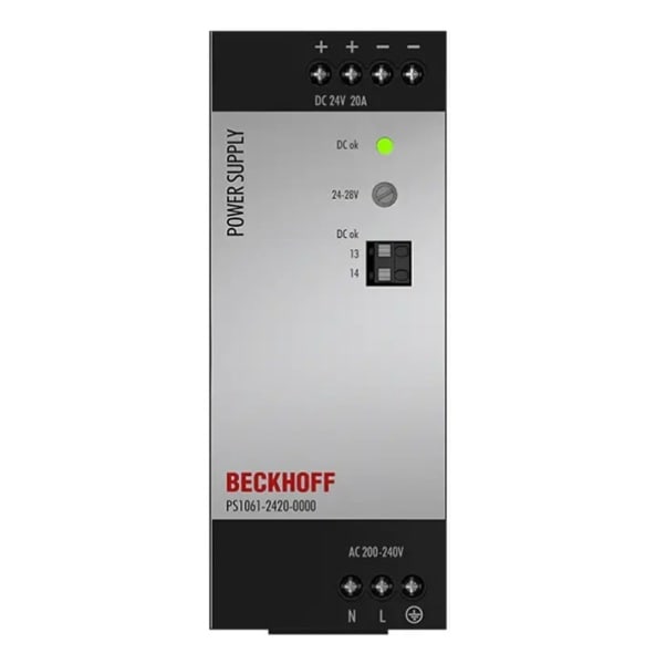 BECKHOFF - PS1000 24V DC Stromversorgung 20 A Input AC/DC