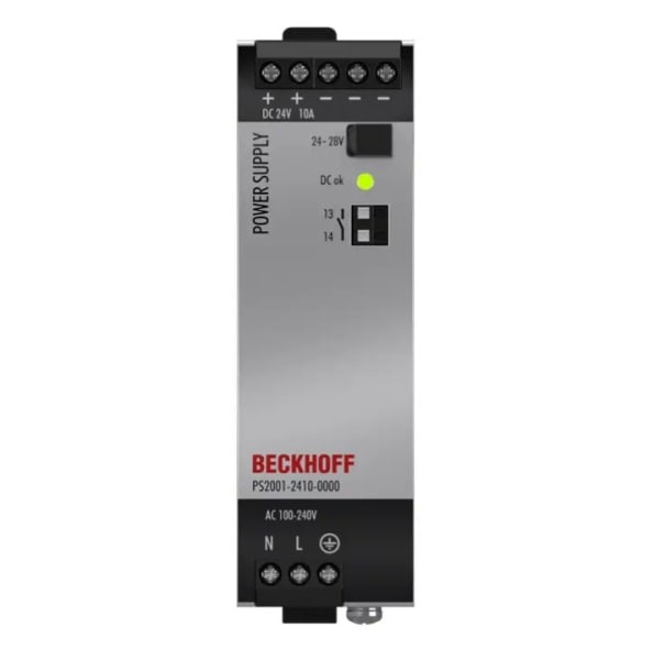 BECKHOFF - PS2000 24 V DC Stromversorgung 10 A Input AC/DC