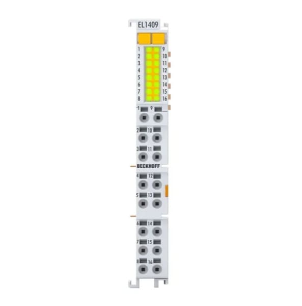 BECKHOFF - EtherCAT-Klemme, 16-Kanal-Digital-Eingang, 24 V DC, 3 ms