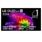 LG - VG!OLEDTV Gallery Evo 195cm UHD 165Hz T2CS Alpha11Gen3 SmaTV 300x300 E nurWandh