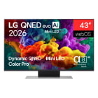 LG - VG! QNED MiniLEDTV Evo 108cm UHD 60Hz T2CS Alpha8Gen3 SmartTV 200x200 F