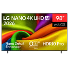 LG - NANO LED TV 248cm UHD 144Hz T2CS Alpha8Gen3 SmartTV 600x400 G