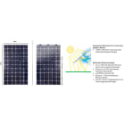 SONNENKRAFT - PV-Modul 310W, 1700x995x7mm, 27,5 kg, GG 2x3, bifazial, HW4