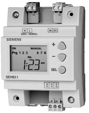 SIEMENS - Digitalschaltuhr m. Wochenprogramm AC 230V mit Timerfunktion