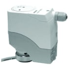 SIEMENS - Stellantrieb f.Radiator- u.Kombiventile 24V 3-Pkt. 150s Hilfsschalter