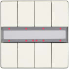 SIEMENS - UP 287/4 Taster 4-fach mit Status-LED neut Szenenbaust. RaumtemperaturF