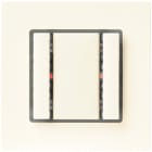 SIEMENS - UP 221/3 Taster 1-fach mit Status-LED neut DELTA i-system titanweiß