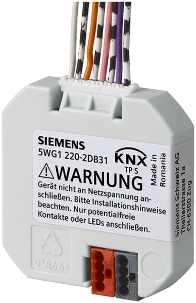 SIEMENS - UP 220/31 Tasterschnittst 4 x pot.freier Kontakt/Ausgang LED-Anst.