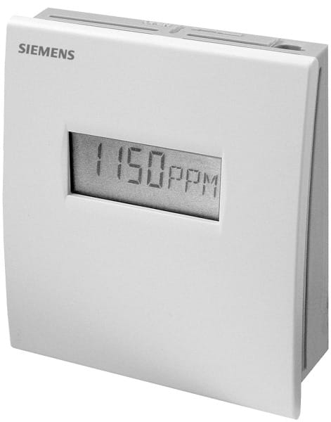 SIEMENS - Raumfühler Luftqual. CO2 + T passiv Display