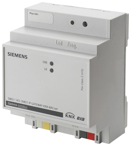 SIEMENS - N 143/01 IP Gateway KNX/BACnet