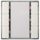 SIEMENS - UP 223/4 Taster 3-fach mit Status-LED neut Szenenbaust. RaumtemperaturF